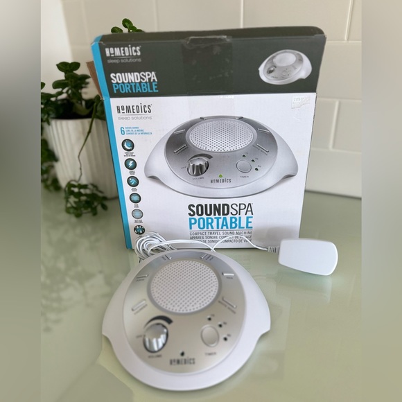 Other - HoMedics SoundSpa Portable Silver Sound Machine